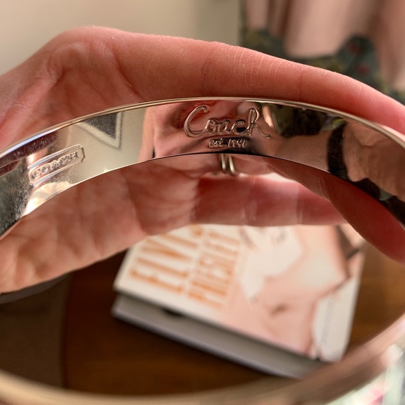 Authentic COACH Signature Bangle - Picture 3 of 5